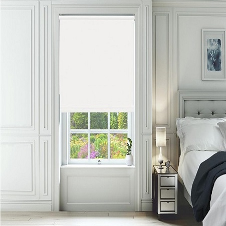 White Roller Blinds Canada